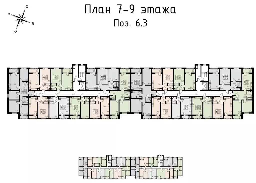 2-к кв. Тамбовская область, Тамбов ул. Имени Павла Строганова, 11Д ... - Фото 1