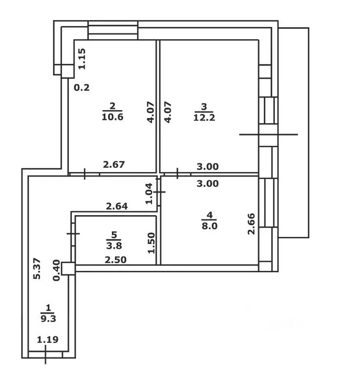 2-к кв. Алтайский край, Бийск ул. Михаила Митрофанова, 2/3 (45.1 м) - Фото 1