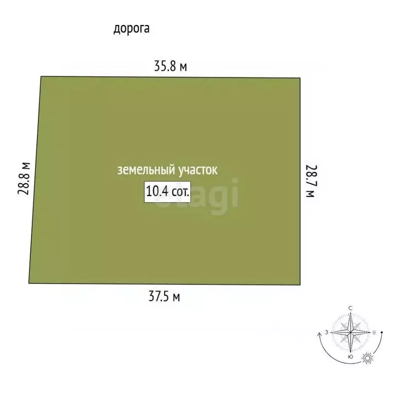 Участок в Ленинградская область, Всеволожский район, Рахьинское ... - Фото 2