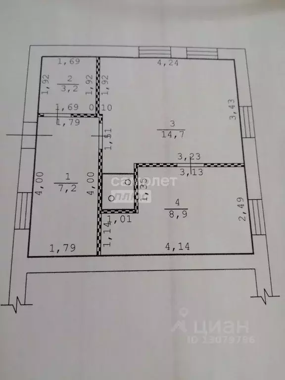 Дом в Забайкальский край, Чита Крестьянская ул., 84 (41 м) - Фото 2
