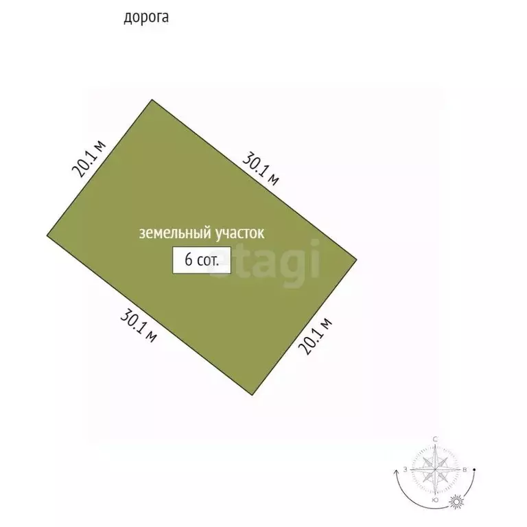 Участок в Крым, Ленинский район, Семисотское с/пос, с. Соляное ул. ... - Фото 2