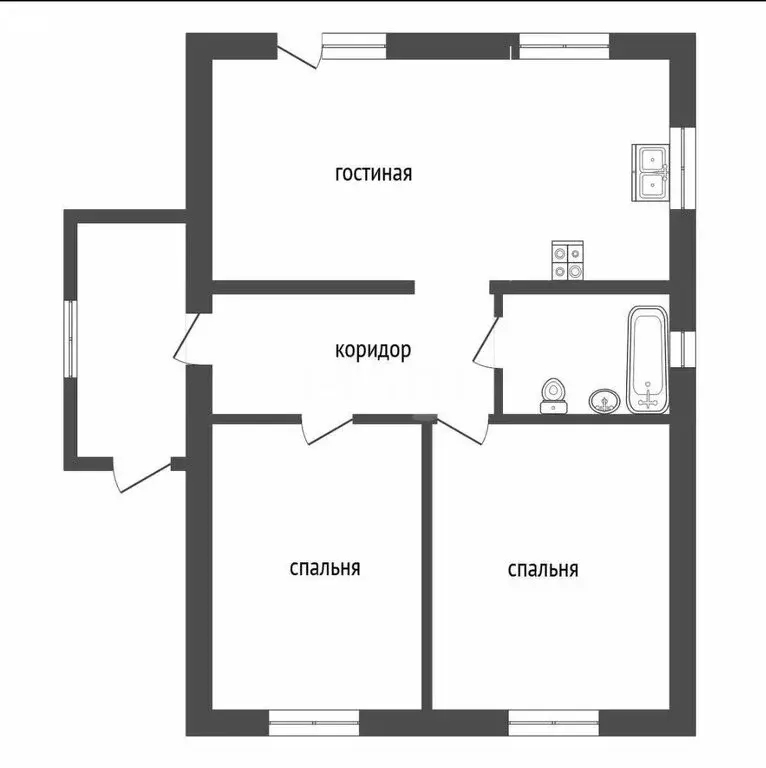 Дом в Тюмень, территория СОСН Берёзка-3, 15-я улица (70 м) - Фото 2