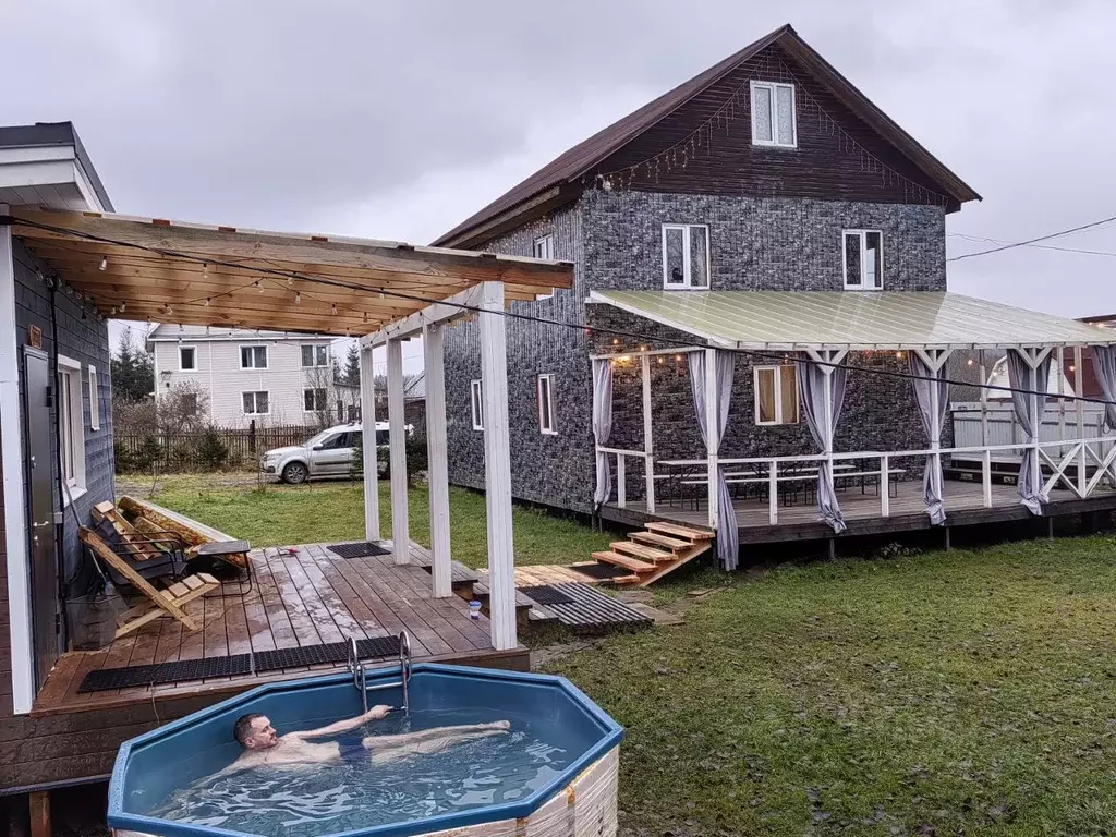 Дом в Ленинградская область, Ломоносовский район, Оржицкое с/пос, д. ... - Фото 1