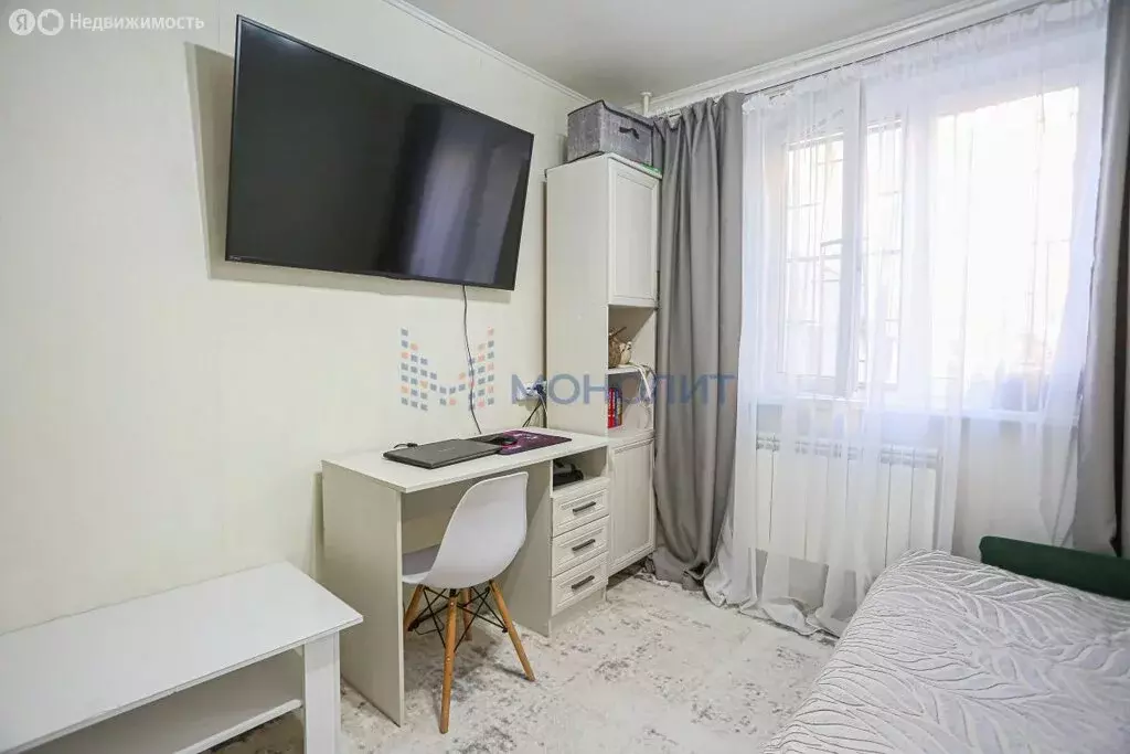 Квартира-студия: Нижний Новгород, улица Карбышева, 5 (21 м) - Фото 1