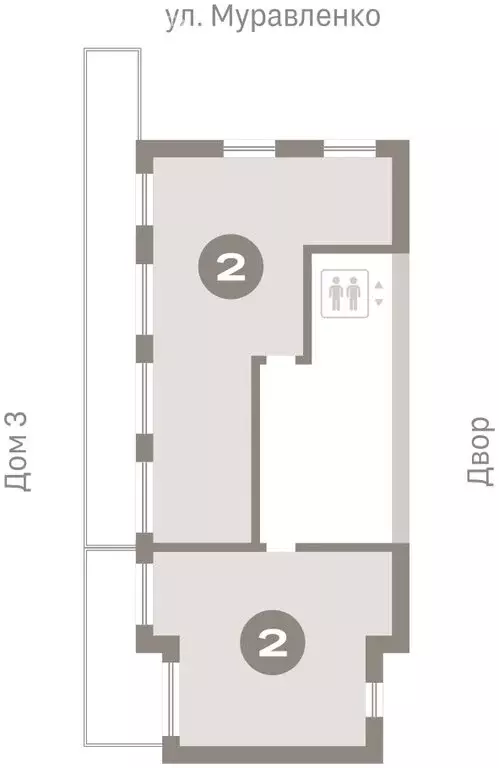 2-комнатная квартира: Тюмень, улица Газовиков, 36 (132.76 м) - Фото 1