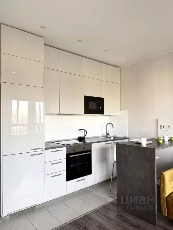 Студия Москва 1-й Грайвороновский проезд, 1 (26.8 м) - Фото 2