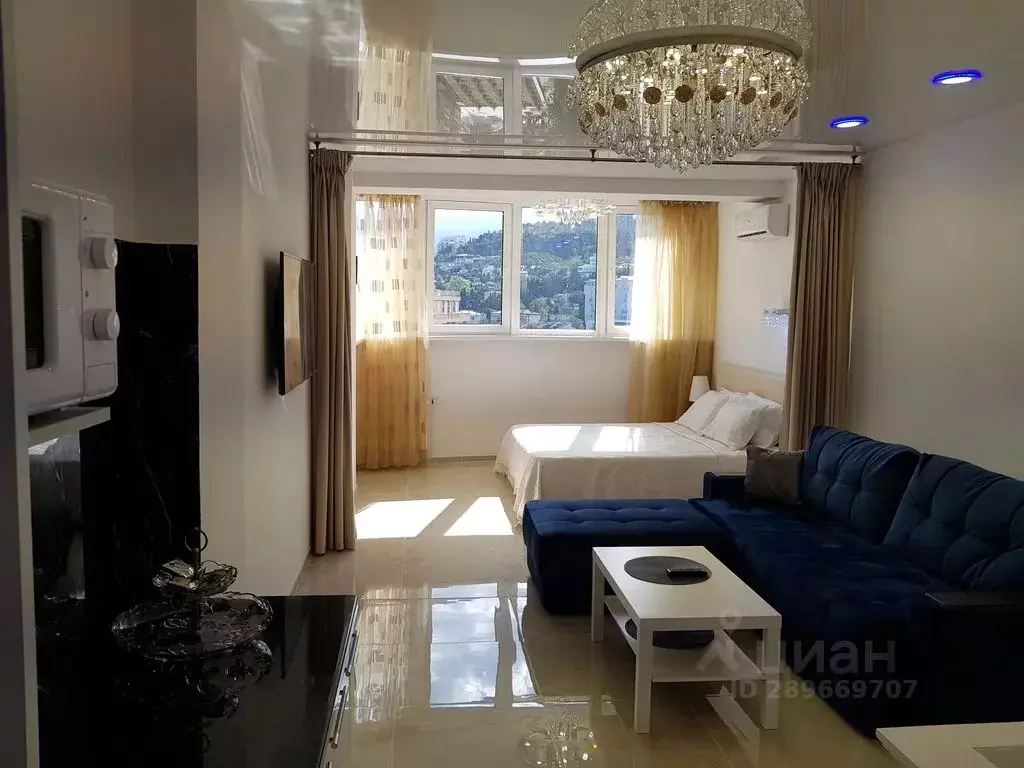 Студия Крым, Ялта ул. Руданского, 21А (40.0 м) - Фото 2