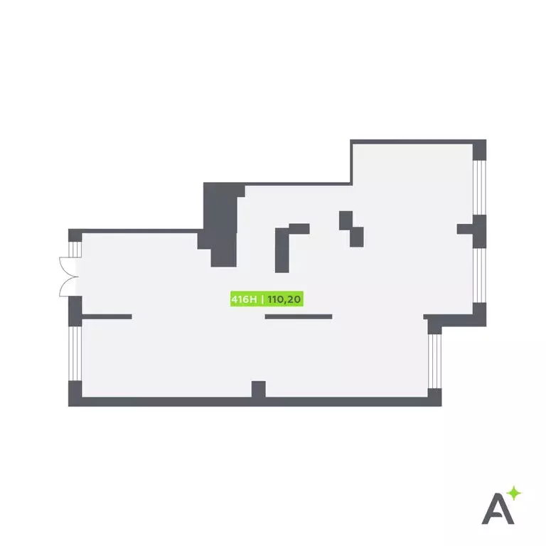 Торговая площадь (110.2 м) - Фото 1