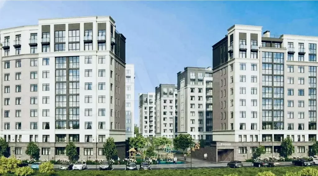 2-к. квартира, 64,7 м, 8/10 эт. - Фото 0