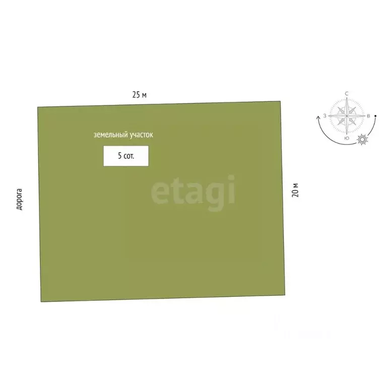 Участок в Ростовская область, Аксайский район, Щепкинское с/пос, пос. ... - Фото 2