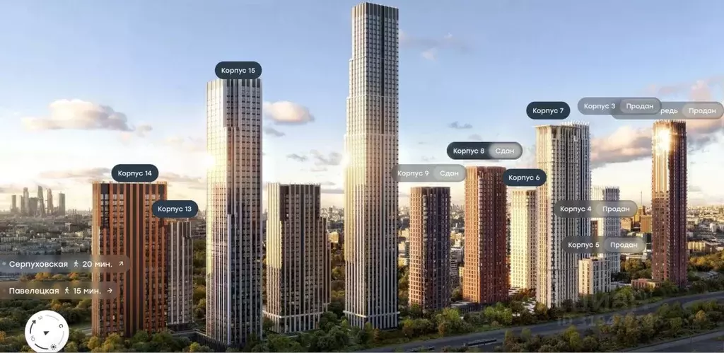 1-к кв. Москва Дубининская ул., 59к5 (38.1 м) - Фото 1