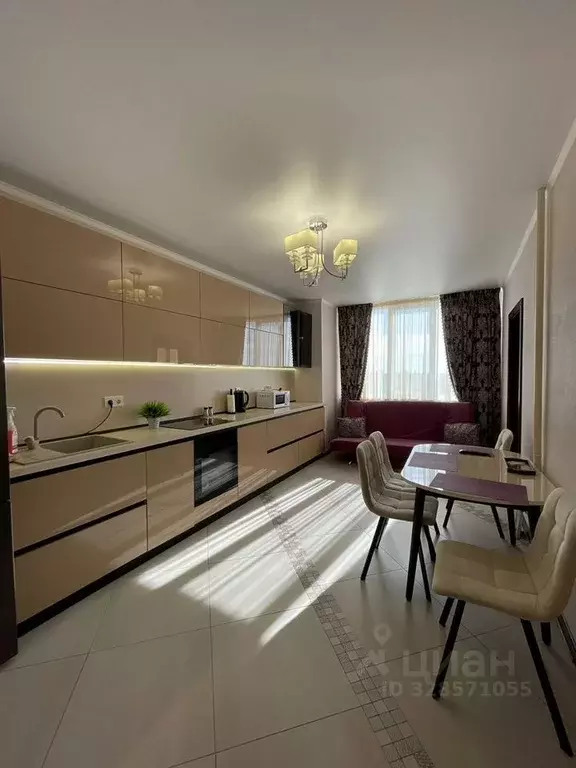 1-к кв. Брянская область, Брянск Белобережская ул., 20 (50.0 м) - Фото 1