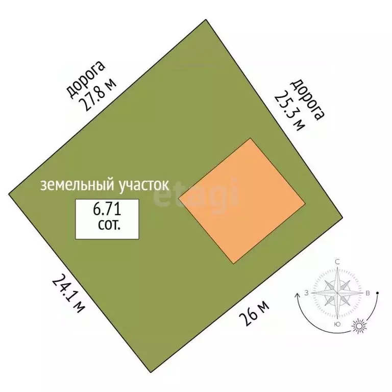 Дом в Крым, Симферопольский район, с. Мирное ул. Волынская (81 м) - Фото 2