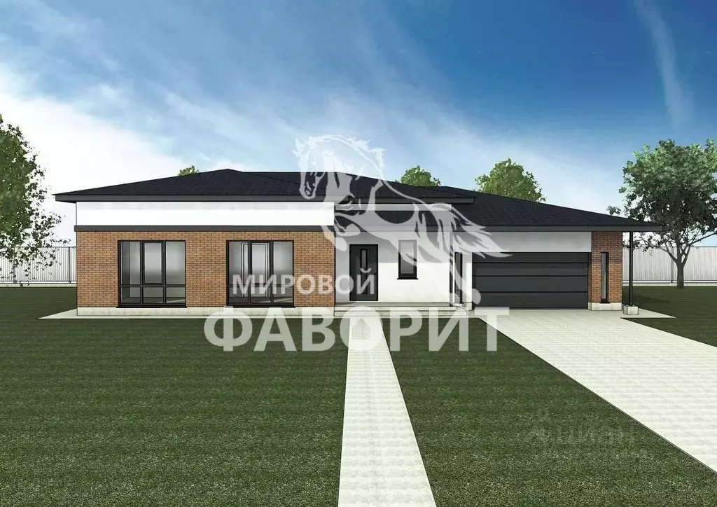 Дом в Оренбургская область, Оренбургский район, пос. Ленина ул. ... - Фото 1