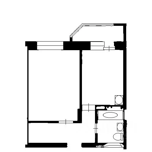 1-к кв. Новосибирская область, Новосибирск ул. Немировича-Данченко, ... - Фото 2