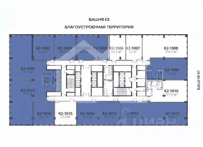 Помещение свободного назначения в Москва Старокалужское ш., 64С1 (215 ... - Фото 1