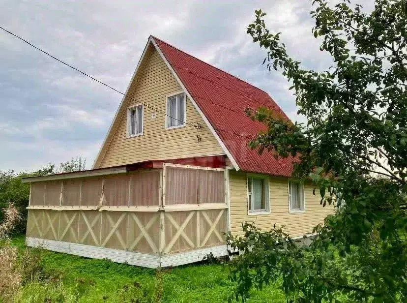 Дом в Московская область, Клин городской округ, д. Борки 18 (105 м) - Фото 1