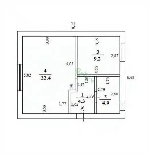 Дом в Краснодарский край, Ейское городское поселение, пос. ... - Фото 1