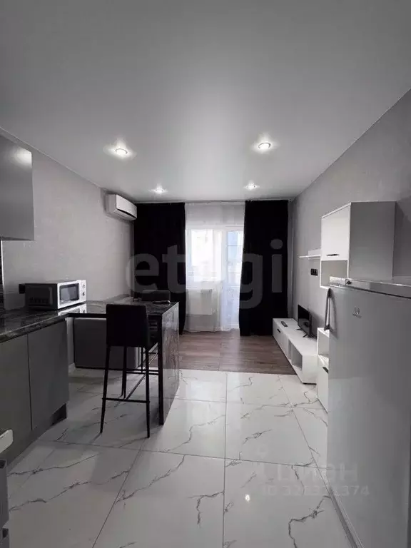 Студия Краснодарский край, Краснодар Дубинка мкр, ул. Ковтюха, 109/3 ... - Фото 1