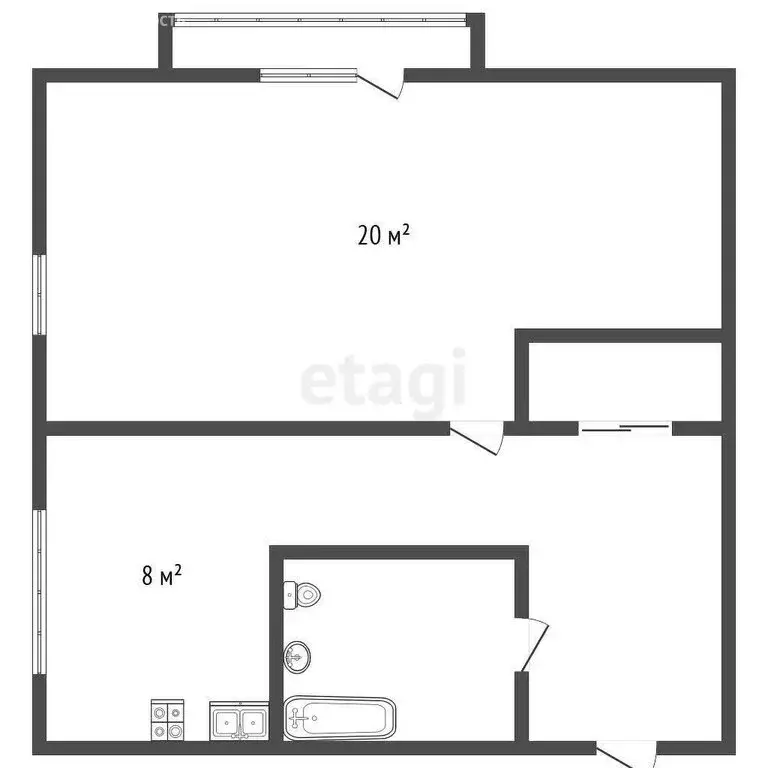 1-комнатная квартира: Красное Село, улица Лермонтова, 12к1 (31.7 м) - Фото 0
