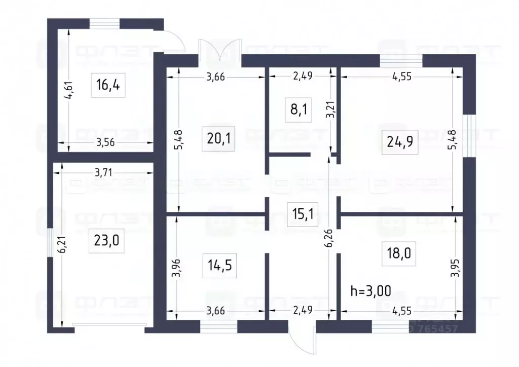Дом в Татарстан, Пестречинский район, Богородское с/пос, д. Куюки, ... - Фото 1