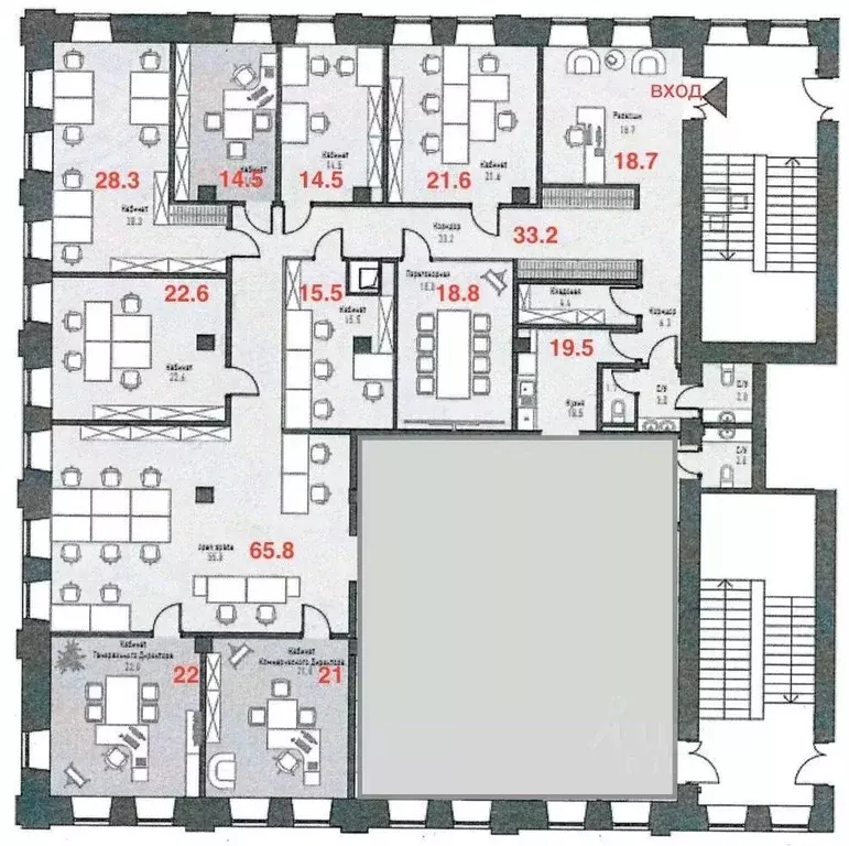 Офис в Москва Летниковская ул., 4С5 (642 м) - Фото 1