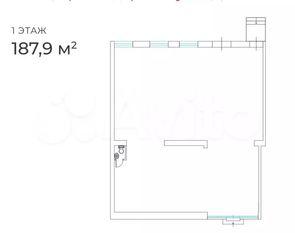 Продажа помещения свободного назначения 187 м2 - Фото 0