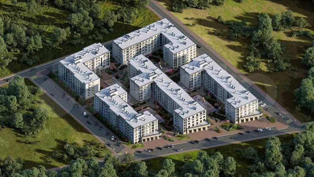 1-к. квартира, 36,4 м, 5/5 эт. - Фото 0
