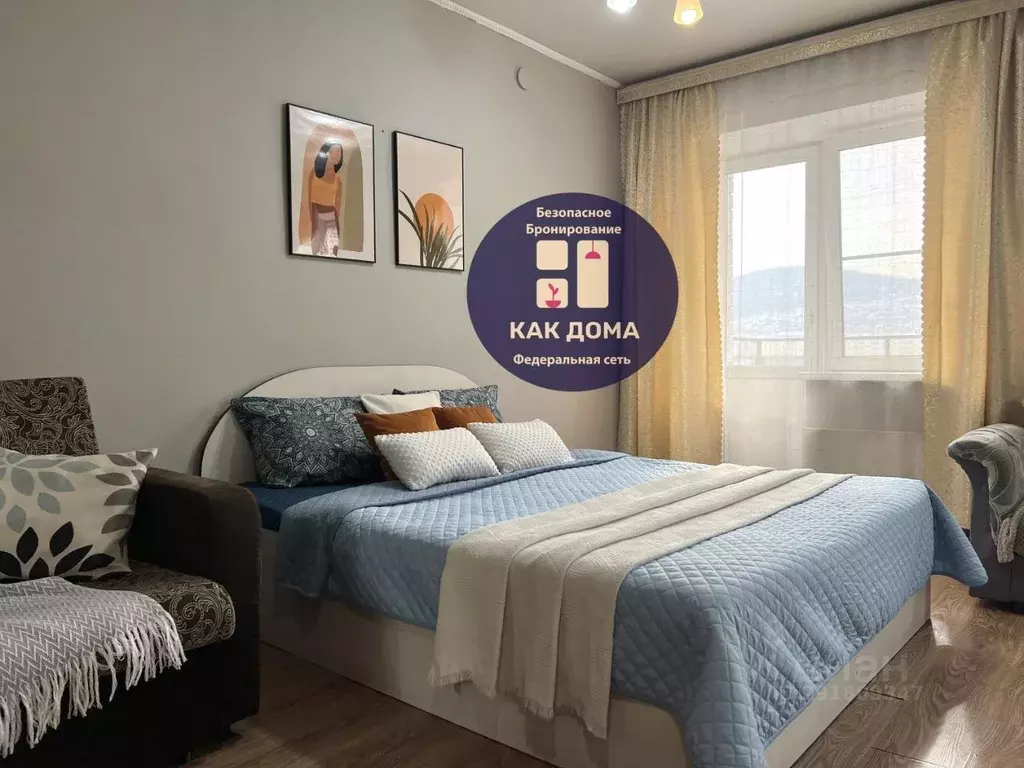 Студия Бурятия, Улан-Удэ ул. Сахьяновой, 23 (33.0 м) - Фото 1