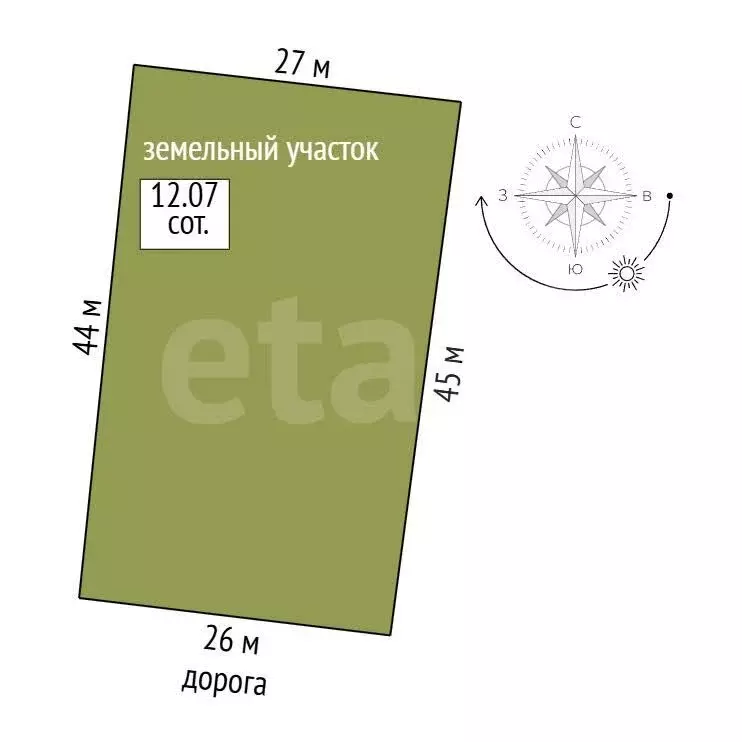 Дом в посёлок Совхозное, Крымская улица (60 м) - Фото 2