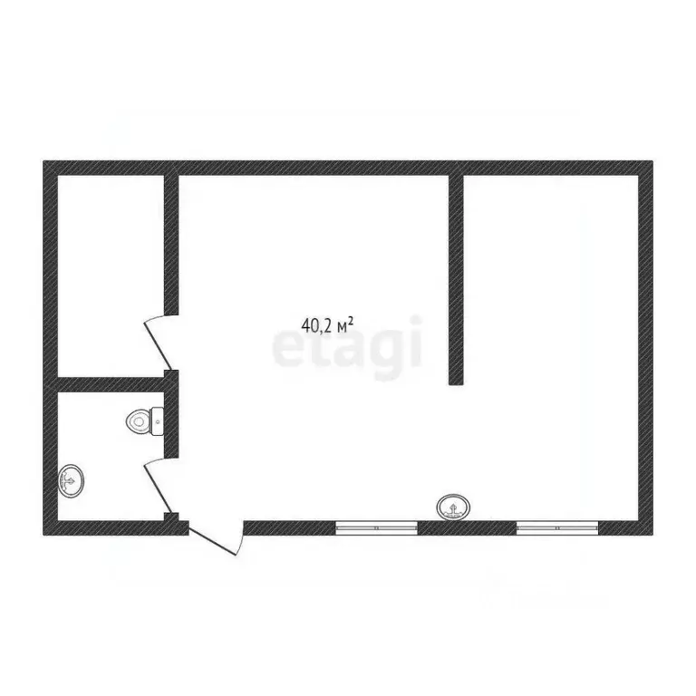 Помещение свободного назначения в Коми, Сыктывкар Первомайская ул., 40 ... - Фото 2