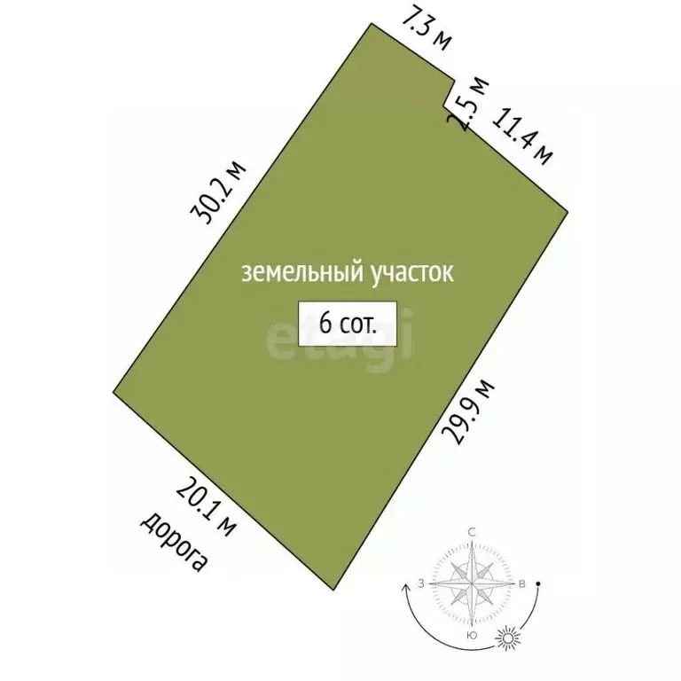 Участок в Томская область, Томск Мичуринец садовое товарищество, ул. ... - Фото 1