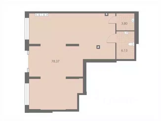 Помещение свободного назначения в Санкт-Петербург № 54 муниципальный ... - Фото 0