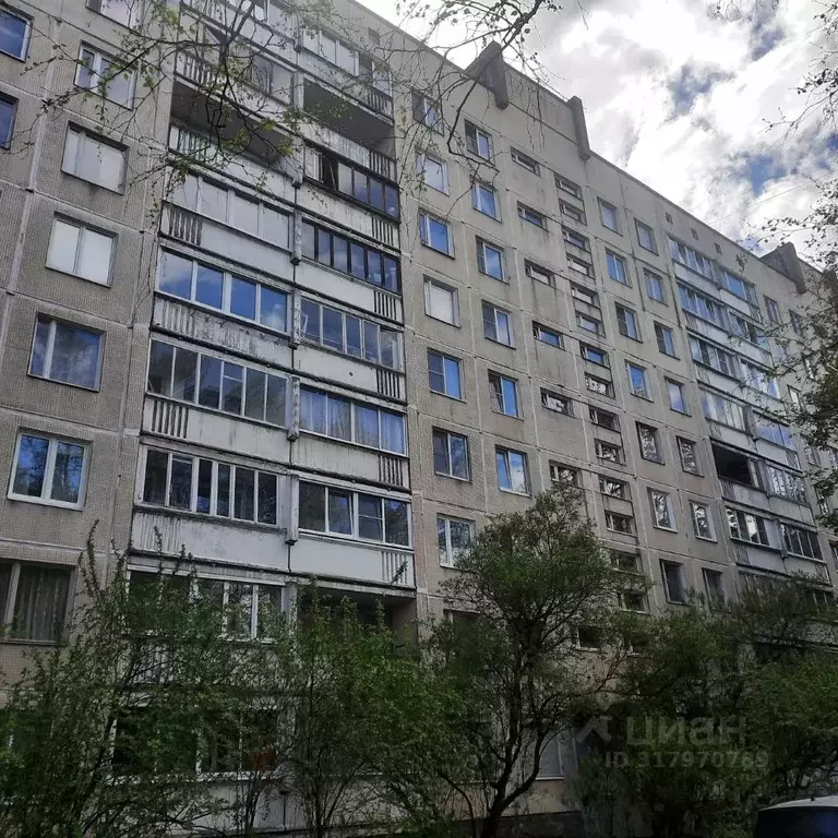 2-к кв. Санкт-Петербург просп. Луначарского, 56К1 (46.6 м) - Фото 1