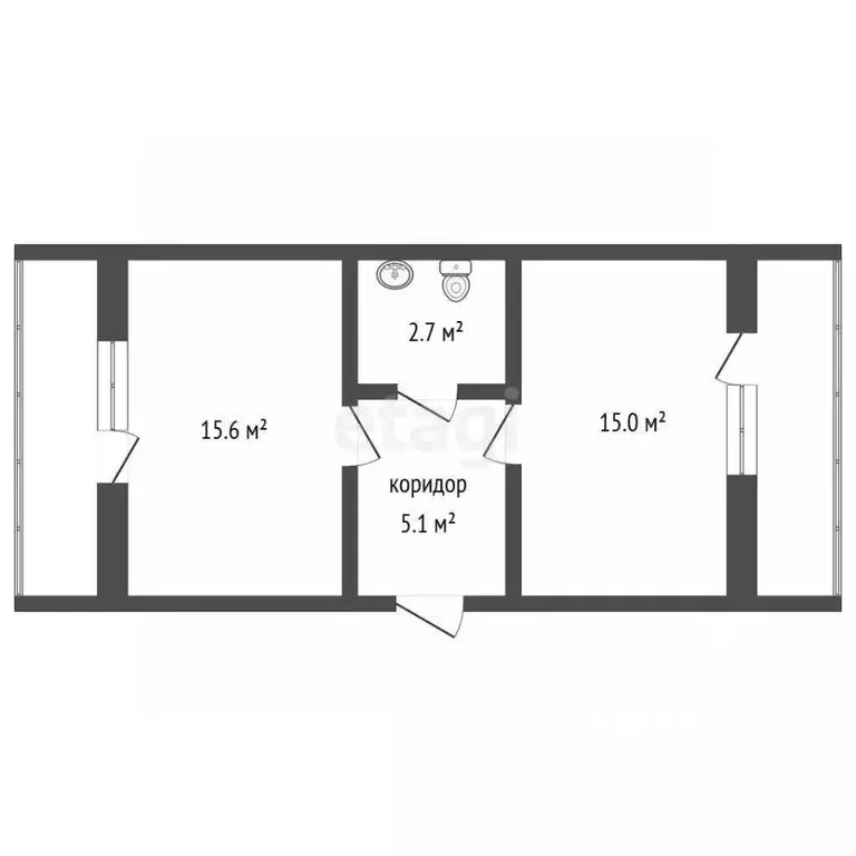 Помещение свободного назначения в Башкортостан, Стерлитамак просп. ... - Фото 1