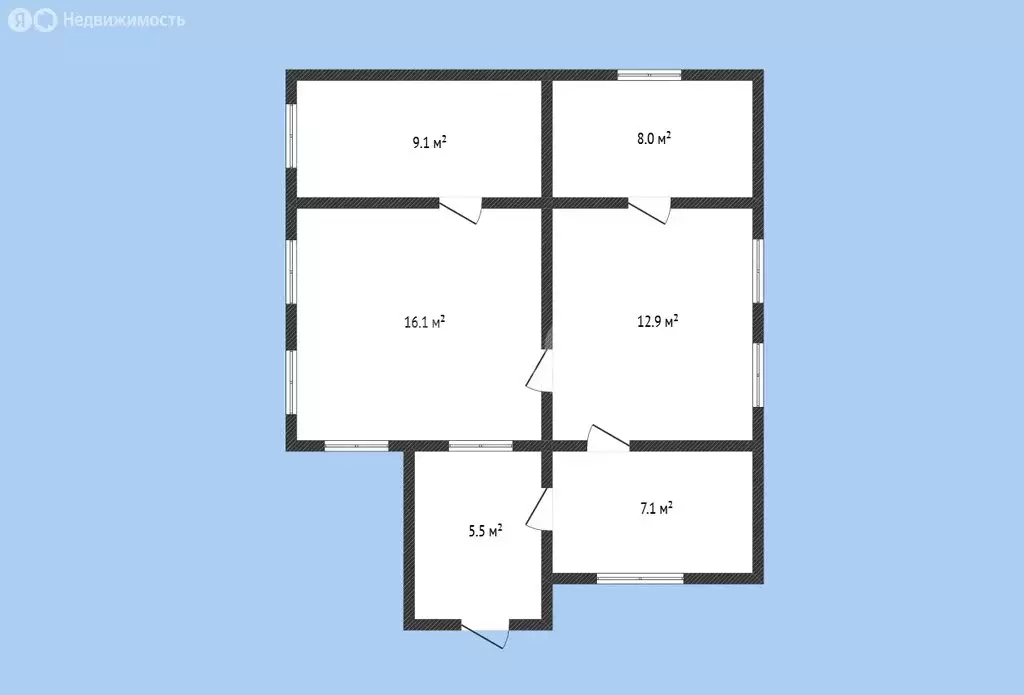 Дом в Черкесск, Весенняя улица (58.7 м) - Фото 1