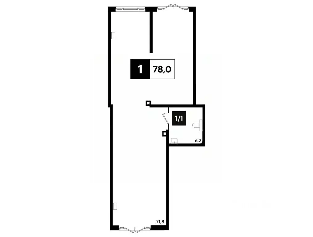 Помещение свободного назначения в Краснодарский край, Краснодар ул. ... - Фото 1
