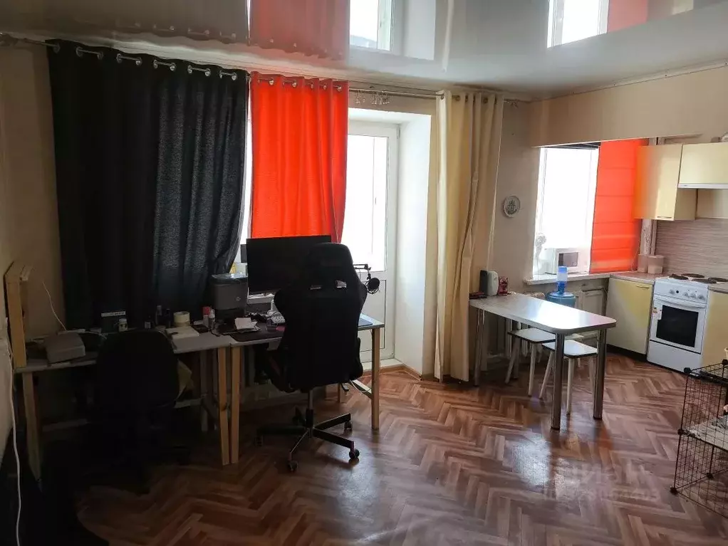 1-к кв. Пермский край, Пермь ул. Луначарского, 134 (30.7 м) - Фото 2