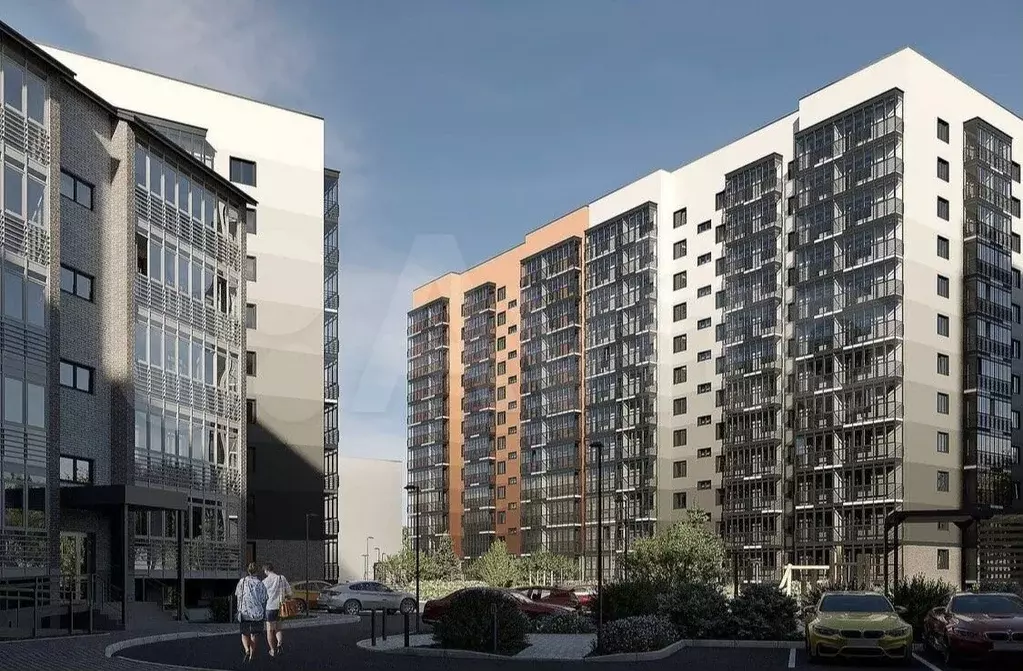 3-к. квартира, 74 м, 6/9 эт. - Фото 1