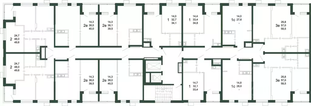 2-к кв. Воронежская область, Воронеж бул. Содружества, 6 (58.0 м) - Фото 2