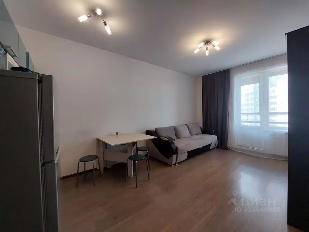 Студия Санкт-Петербург Комендантский просп., 66к1 (25.1 м) - Фото 1