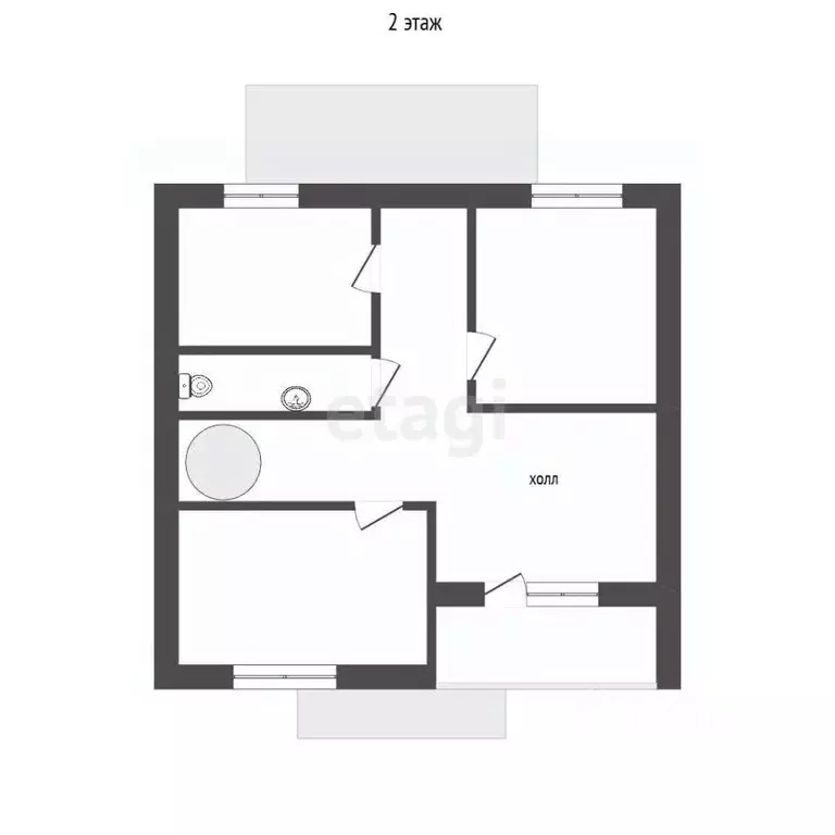 Дом в Пермский край, Пермь Ново-Бродовский жилрайон, ул. Грибная, 49 ... - Фото 1