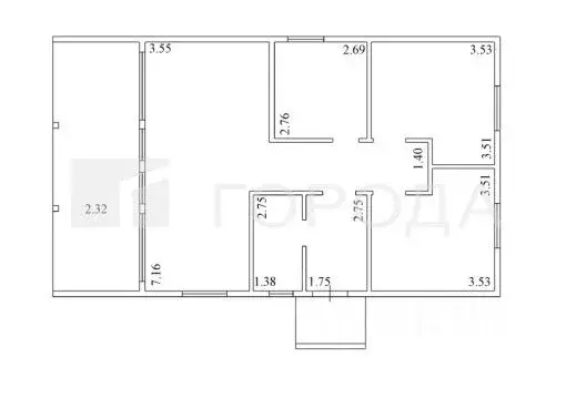 Дом в Новосибирская область, Коченево рп ул. Ермака (92 м) - Фото 2