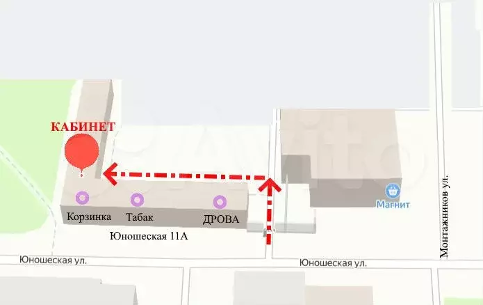 Салон красоты из двух кабинетов, 28.8 м - Фото 0
