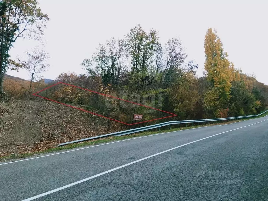 Участок в Краснодарский край, Геленджик муниципальное образование, с. ... - Фото 1