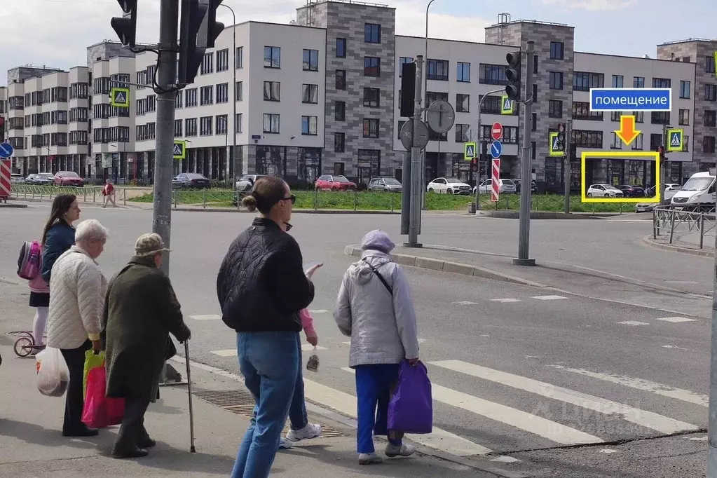 Помещение свободного назначения в Санкт-Петербург просп. Ветеранов, ... - Фото 1