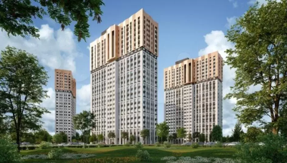 2-к. квартира, 44,6 м, 7/25 эт. - Фото 1