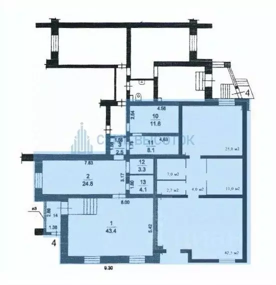 Помещение свободного назначения в Московская область, Подольск ... - Фото 2