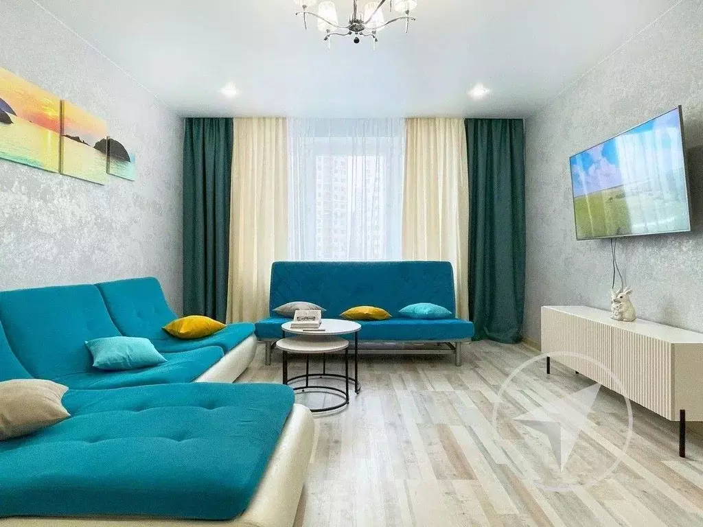 Квартира, 3 комнаты, 78.09 м - Фото 1