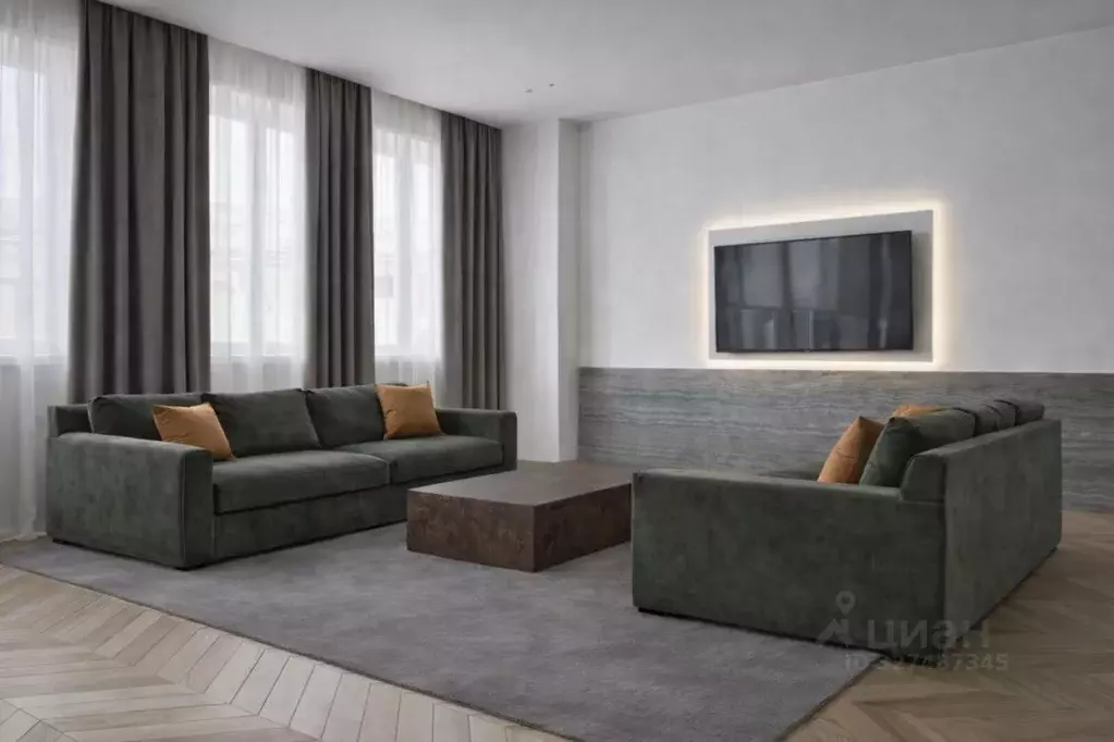 3-к кв. Москва ул. Остоженка, 11 (220.0 м) - Фото 2